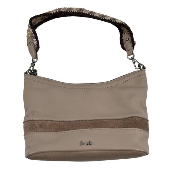 The Sak Jasmine hobo Bag zip top multi pockets soft slouchy every day handbag - Picture 2 of 11